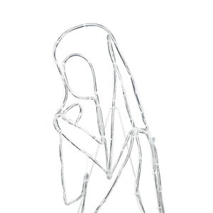 Scena di Natività Illuminata Multicolore 112 x 72 cm PVC 42018951