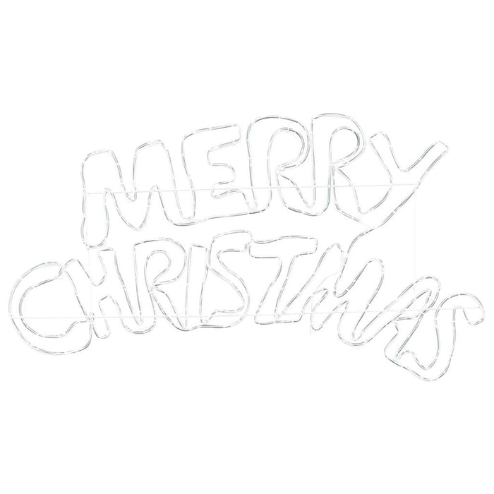 Insegna di Natale con 240 LED Multicolore 100 x 50 cm PVC 42018952