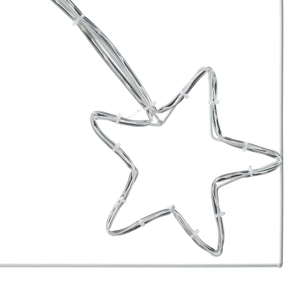 Stella di Natale con 432 LED Multicolore 180 x 57 cm PVC 42018956