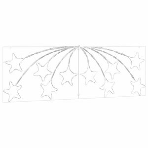 Stella di Natale con 432 LED Multicolore 180 x 57 cm PVC 42018956