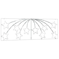 Stella di Natale con 432 LED Multicolore 180 x 57 cm PVC 42018956