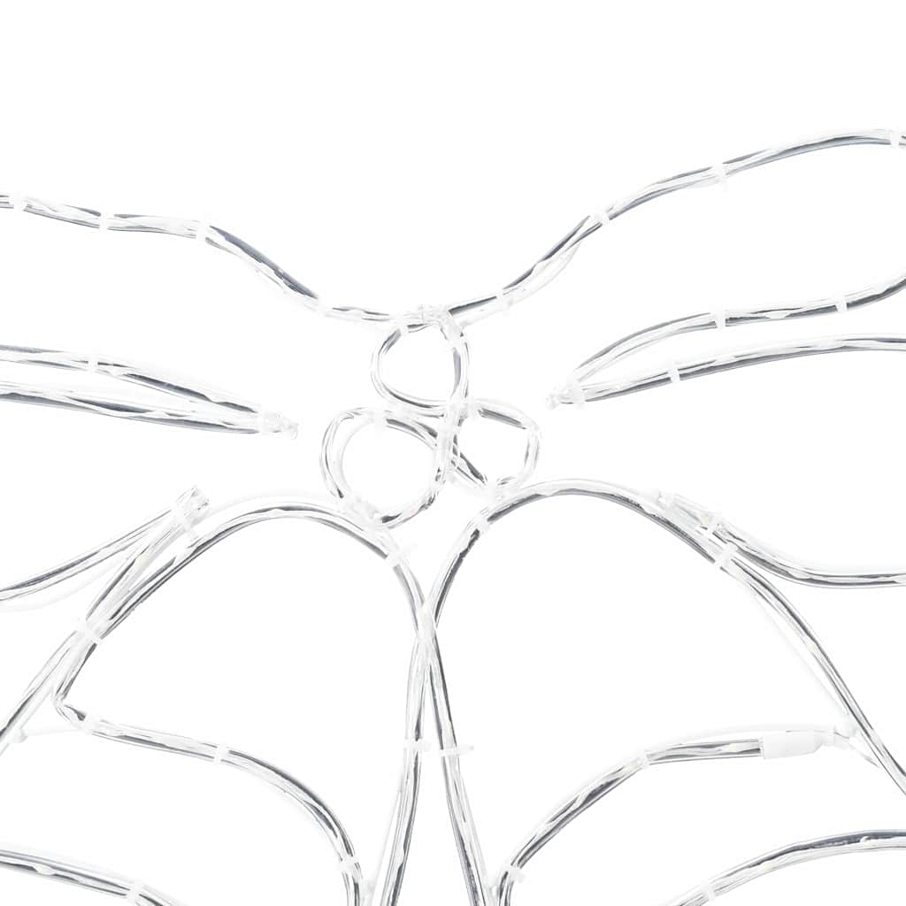 Campana di Natale con 144 LED Multicolore 56 x 46 cm PVC 42018957