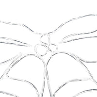 Campana di Natale con 144 LED Multicolore 56 x 46 cm PVC 42018957