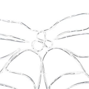 Campana di Natale con 144 LED Multicolore 56 x 46 cm PVC 42018957