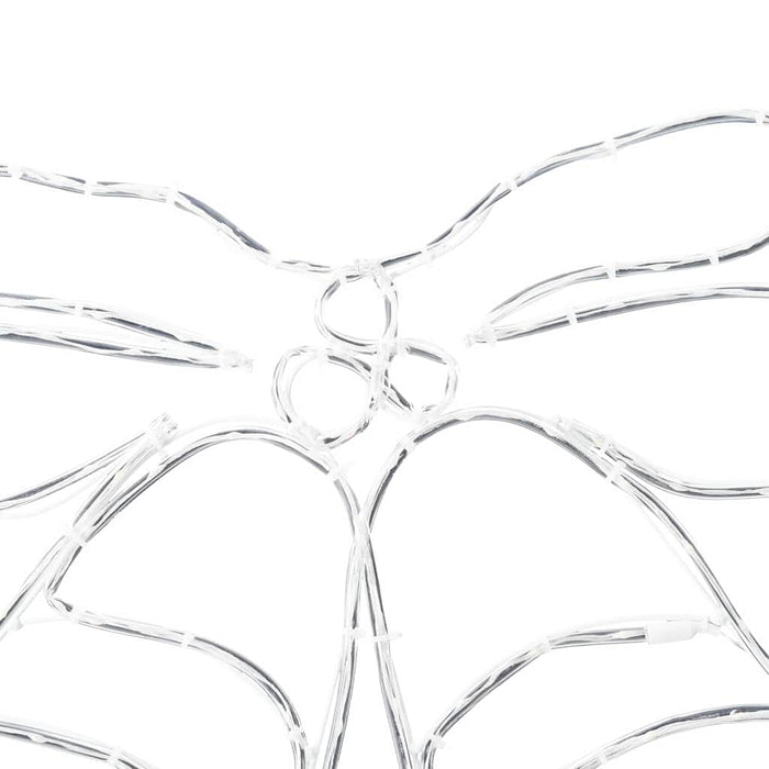 Campana di Natale con 144 LED Multicolore 56 x 46 cm PVC 42018957