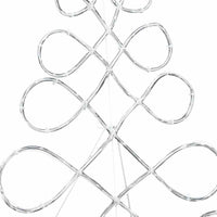 Luci a forma di albero di Natale Multicolore 80 x 56 cm PVC 42018958