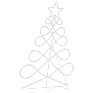 Luci a forma di albero di Natale Multicolore 80 x 56 cm PVC 42018958