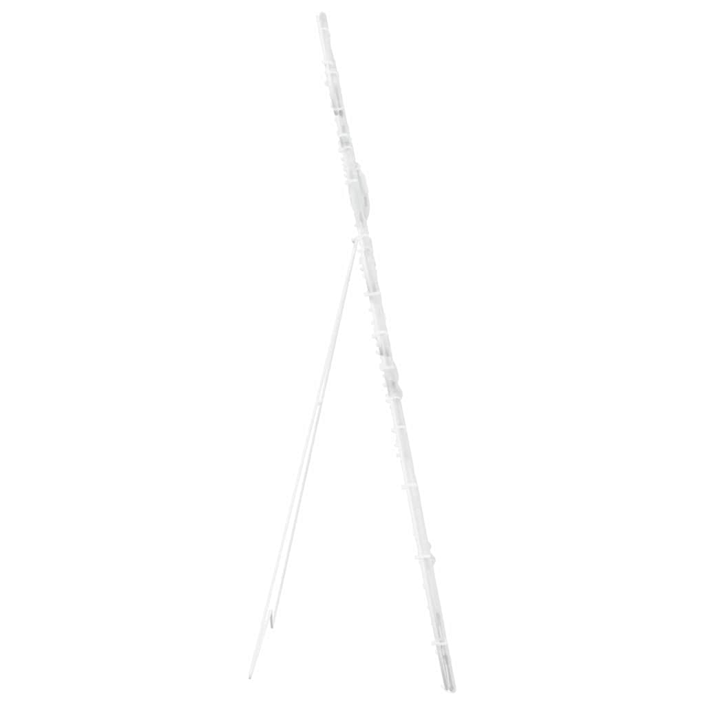 Stella di Natale Bianco Freddo 51,5 x 50 x 0,65 cm Ferro 42018959