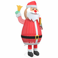 Babbo Natale di Natale Bianco caldo 100 x 180 cm Tessuto 42018967