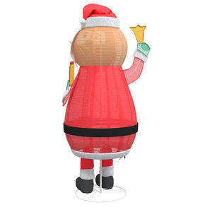 Babbo Natale di Natale Bianco caldo 100 x 180 cm Tessuto 42018967