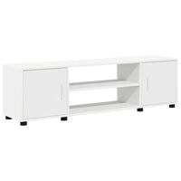 Set mobile TV Montaggio a parete 4 pz-Credenza per TV Bianco Legno multistrato
