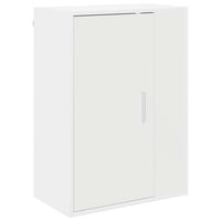 Set mobile TV Montaggio a parete 4 pz-Credenza per TV Bianco Legno multistrato