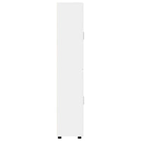 Credenza con porta Bianco 60 x 35 x 182 cm Legno multistrato 3397904