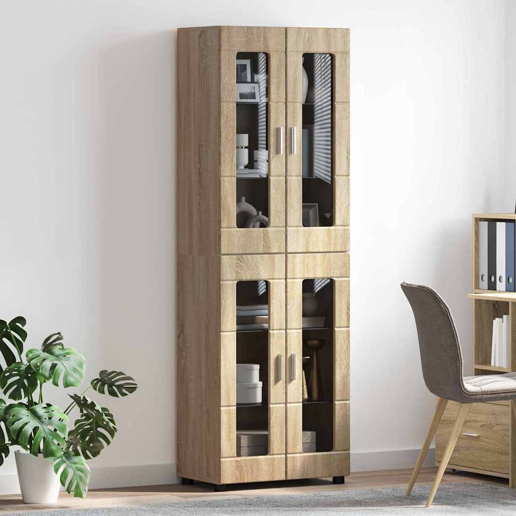 Credenza con lo scaffale FLORIN Rovere Sonoma 60 x 35 x 182 cm