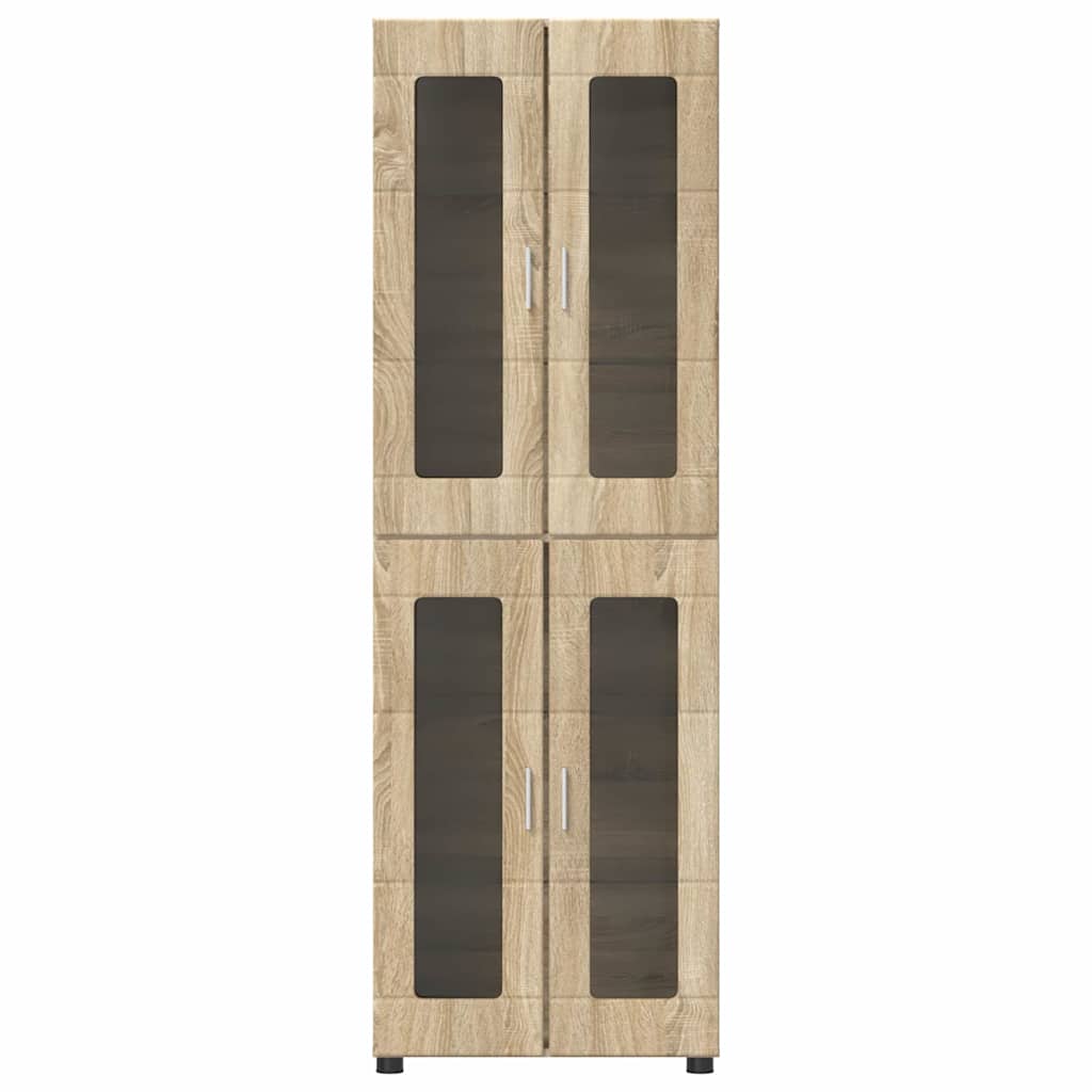 Credenza Rovere Sonoma 60 x 35 x 182 cm Legno multistrato 3397906