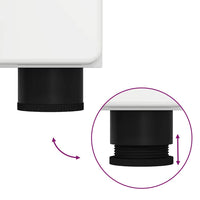 Credenza Bianco Lucido 60 x 35 x 182 cm Legno multistrato 3397908