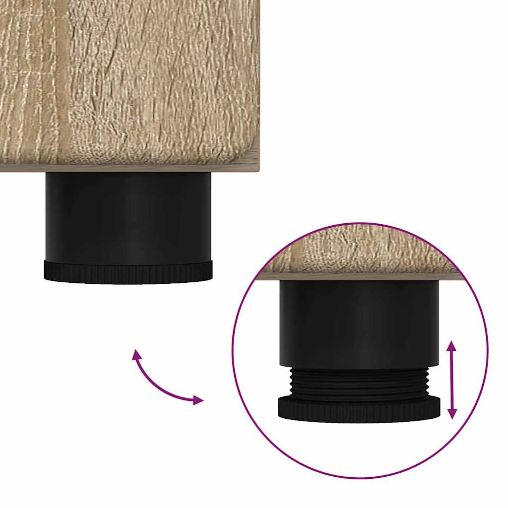 Credenza Rovere Sonoma 60 x 35 x 182 cm Legno multistrato 3397916