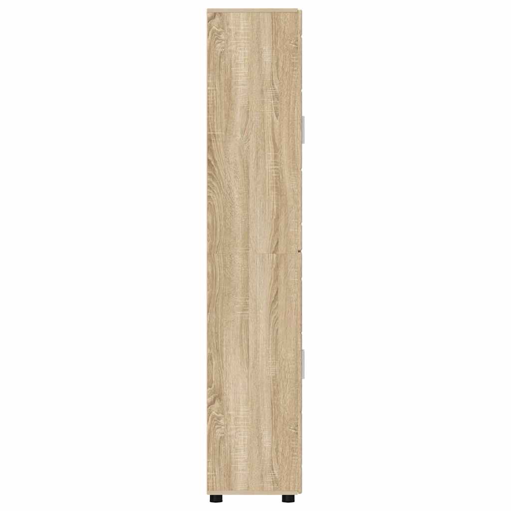 Credenza Rovere Sonoma 60 x 35 x 182 cm Legno multistrato 3397916