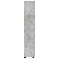 Credenza Grigio cemento 60 x 35 x 182 cm Legno multistrato 3397917