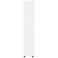 Credenza Bianco Lucido 60 x 35 x 182 cm Legno multistrato 3397918