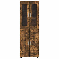 Credenza Rovere fumé 60 x 35 x 182 cm Legno multistrato 3397919