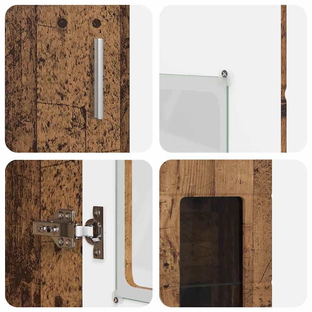 Credenza Legno vecchio 60 x 35 x 182 cm Legno multistrato 3397922