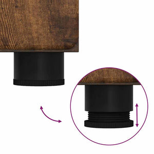 Set di mobili per il bagno TULUM Rovere fumé Legno multistrato 3398019