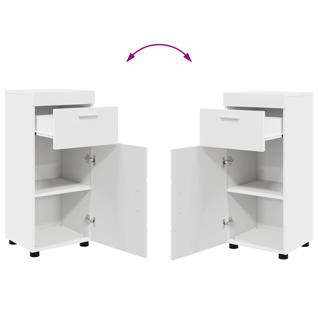 Set di mobili per il bagno TULUM Bianco Legno multistrato 3398024