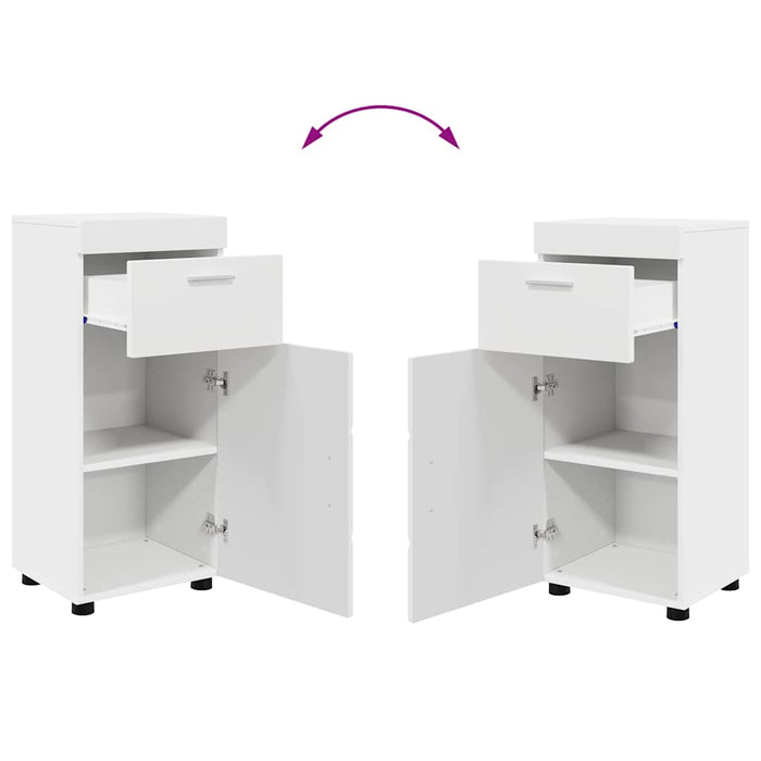 Set di mobili per il bagno TULUM Bianco Legno multistrato 3398044