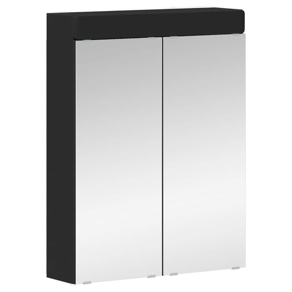 Set di mobili per il bagno TULUM Nero Legno multistrato 3398055