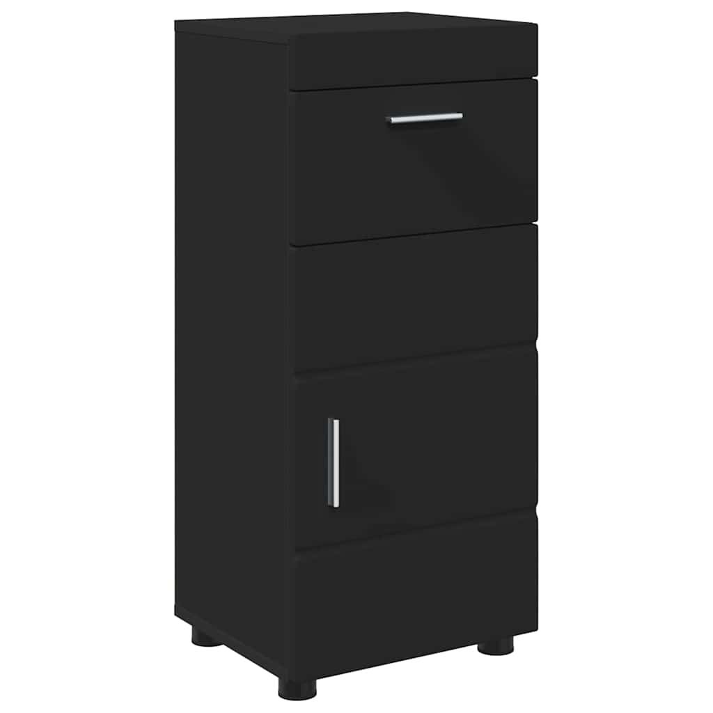 Set di mobili per il bagno TULUM Nero Legno multistrato 3398055