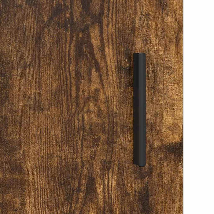 vidaXL Mobile da Bagno con porta Legno vecchio 35 x 37.5 x 188.5 cm