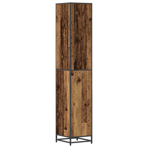 Mobile da Bagno con porta Legno vecchio 35 x 37.5 x 188.5 cm 3402317