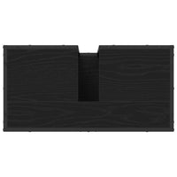 Set di mobili per il bagno 3 pcs Rovere nero 65 x 33 x 60 cm 3402517