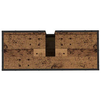 Set di mobili per il bagno 3 pcs Legno vecchio 80 x 33 x 60 cm 3402545