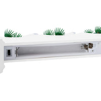 Ponte con Candele di Natale con 7 LED Bianco 39.5 x 5 x 29 cm 42019703