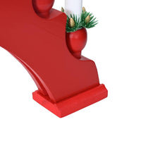 Arco di Candele di Natale con 10 Candele LED Rosso 42019711