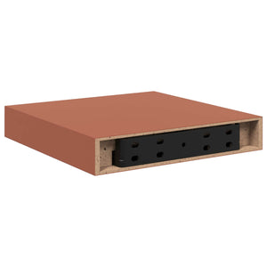 Scaffale da parete 4 pcs Rosso 23 x 23,5 x 4 cm 42019919