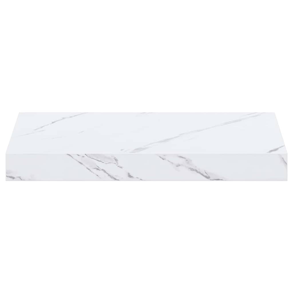Scaffale da parete 4 pcs Marmo Bianco 40 x 23,5 x 4 cm 42019964