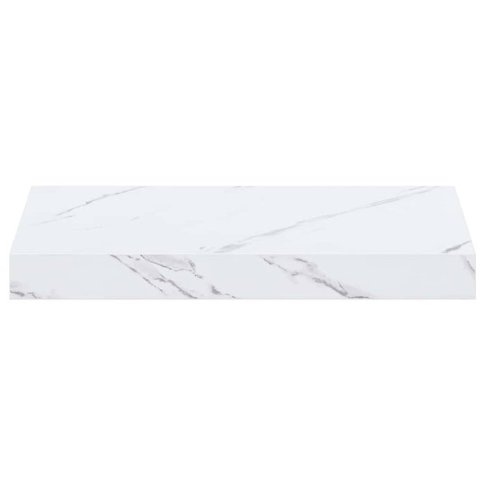 Scaffale da parete 4 pcs Marmo Bianco 40 x 23,5 x 4 cm 42019964