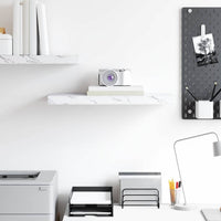 Scaffale da parete Marmo Bianco 50 x 23 x 4 cm 42019968