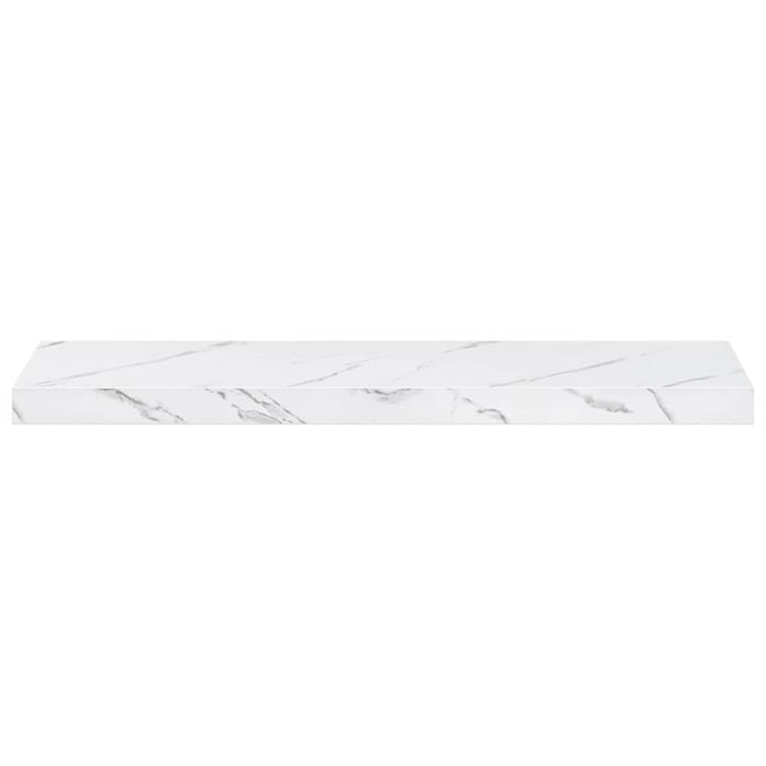 Scaffale da parete 4 pcs Marmo Bianco 90 x 23,5 x 4 cm 42019976