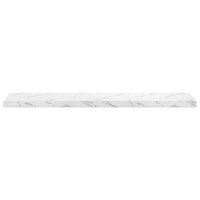 Scaffale da parete 2 pcs Marmo Bianco 120 x 23,5 x 4 cm 42019978