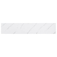 Scaffale da parete 4 pcs Marmo Bianco 120 x 23,5 x 4 cm 42019979