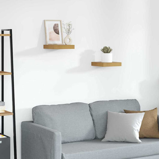 Scaffale da parete 2 pcs Beige 23 x 23,5 x 4 cm 42019981