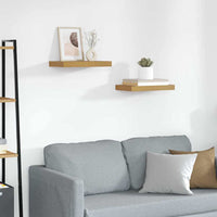 Scaffale da parete 2 pcs Beige 40 x 23,5 x 4 cm 42019984