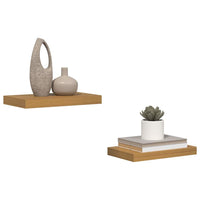 Scaffale da parete 2 pcs Beige 40 x 23,5 x 4 cm 42019984