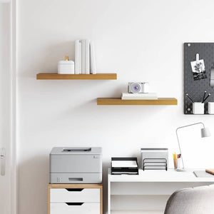 Scaffale da parete 2 pcs Beige 60 x 23,5 x 4 cm 42019990