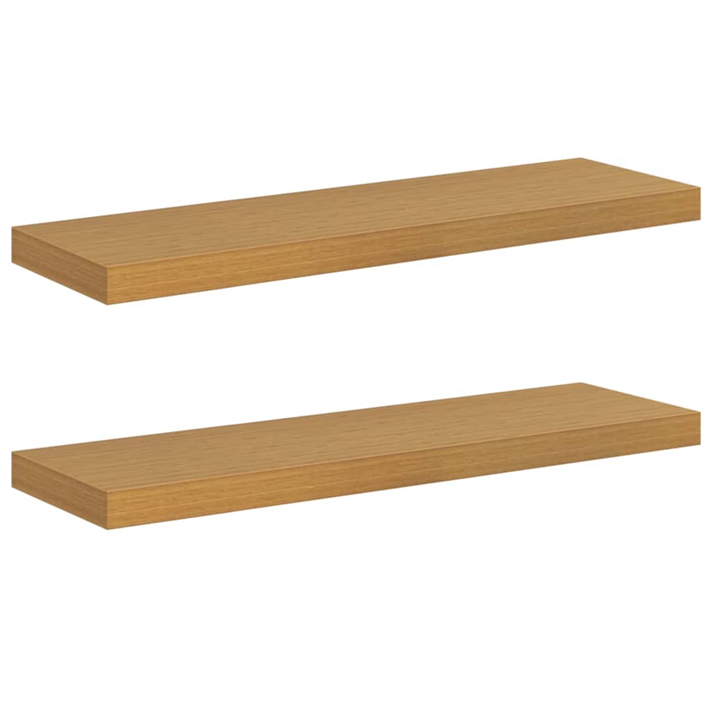 Scaffale da parete 2 pcs Beige 90 x 23,5 x 4 cm 42019996