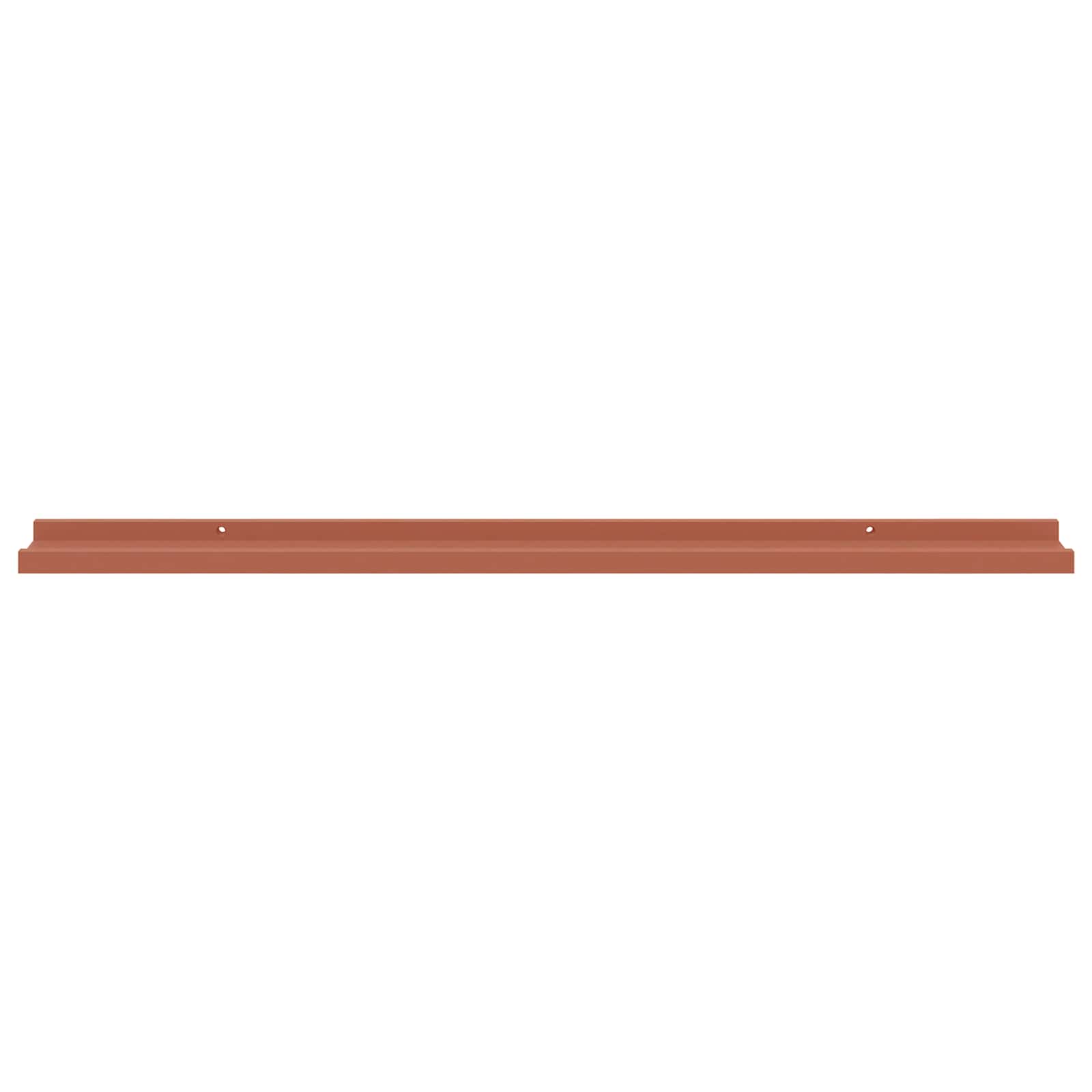 Scaffale da parete 2 pcs Rosso 100 x 9 x 3 cm Legno multistrato 42020004